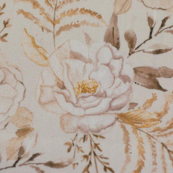 Viskose Sylt in Beige/Brauntönen auf Creme by Christiane Zielinski von Swafing